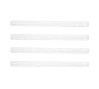 HAPINARY 4pcs Mini Mahjong Tile Holders U-shaped Abs Plastic Lightweight Racks Stable Tile Arrangement Portable Mahjong Display Stand for Travel and Home Use