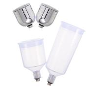 HAPINARY 4pcs Multi-capacity Plastic and Metal Paint Mixing Bottles Set with Precision Tips, 7ml 20ml 40ml Empty Model Paint Dispensing Bottles for Watercolor and Acrylic Painting Studios