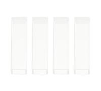 HAPINARY 4pcs Optical Cuvettes for Spectrophotometer Spectral Analysis 10mm Glass Laboratory Testing Equipment