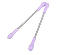 HAPINARY 4pcs Portable Facial Hair Remover Stainless Steel Spring Epilator for Quick and Threading for Upper Lip Chin and Cheeks No Batteries Required