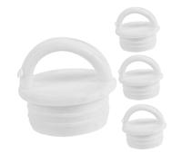 HAPINARY 4pcs Replacement Outlet Plug for Mop Bucket Rubber Stopper Sealing Convenient Stopper for Leakproof