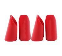 HAPINARY 4pcs Rubber Barbell Grips for Dumbbells and Barbells, Lightweight Design, Thick Non-slip Handles for Weight Lifting, for Bench Press Training and Fitness Workouts