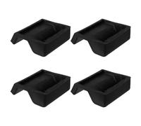 HAPINARY 4pcs Rubber Shelf Leg Isolation Pads for Warehouse and Garage Racks, Stable Storage Anti-skid Shock Absorbing Protection, Flexible Application for Adaptive Warehouse Usage