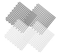 HAPINARY 4pcs Small Cage Mat for Rabbits Guinea Pigs Rabbit Foot Pads Hamster Accessories Indoor Hutch Bed
