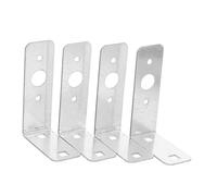 HAPINARY 4pcs Trailer Light Brackets Shape Tail Light Mounting Bracket for Boat Utility Trailers Heavy Duty Loadbearing Support Easy Installation and Versatile Use