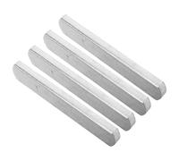 HAPINARY 4pcs Weighted Vest Plate for Adults 300g Per Plate Stainless Steel Workout Accessory to Maximise Strength Training and Resist Wear for Outdoor Workouts
