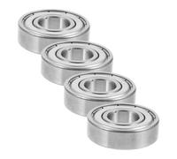 HAPINARY 4pcs Wheelchair Front Wheel Bearings Easy Install Replacement Parts for Manual Wheelchairs Includes Bearing Hub Components for Smooth Performance