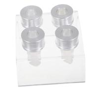 HAPINARY 4sets Silicone Lipstick Mold Kit for Custom Lipstick Crafting Projects Flexible Mold for Home and Makeup Training Create Unique Lip Colors and Textures