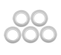 HAPINARY 5-Piece Anti Bite Ring Set for Parrot Breeding Box Wooden Bird Nest Protective Ring for Nesting Essential Bird Incubator Supplies