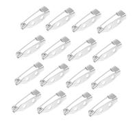 HAPINARY 50 Pcs Metal Safety Pins for Clothing Fixing DIY Brooch Pins Accessories Handmade for Men and Women Classic Design for Wedding Christmas Birthday Decorations