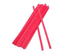 HAPINARY 50PCS Bamboo Weaving Strips DIY Basketry Kit for Fan Weaving and Handmade Crafts Flat Wide Long Red Bamboo Sticks Sturdy Material for Home Decor and Group Projects