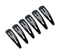 HAPINARY 50pcs Black Girl Hair Bobbles Boy Girl Hair Accessories Snap Clips and Toddlers