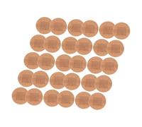 HAPINARY 50PCS Breathable Cloth Plasters for Fingers Joints and Knees Large Round Adhesive for Blister Prevention and Wound Care Comfortable and Portable