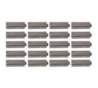 HAPINARY 50pcs Electric Motor Carbon Brushes by Size 17x6x3mm - Hair Dryer Motor Carbon Brush Accessory for Salon Barber Shop Maintenance - Blow Dryers Accessories