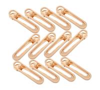 HAPINARY 50pcs Hollow Hairpins Alligator Hair Clips for Diy Crafts and Hair Styling Gold Hollow Design Suitable for Women and Girls for Making Bows