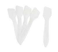 HAPINARY 50pcs Plastic Makeup Spatula Cosmetic Scoop Tools for Facial Cream Mask Application and Mixing Diy Beauty Skincare Accessories