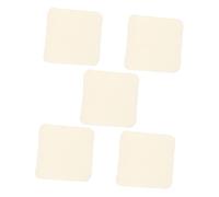 HAPINARY 5pcs Bamboo Fiber Saliva Towels Absorbent Washable Newborn Face Wipes Soft Reusable Cleaning Cloths for Teething Care