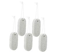 HAPINARY 5Pcs Bunny Molar Stones Chew Natural Volcanic Rock Teeth Grinding Blocks for Hamsters Rabbits and Guinea Pigs Fun Pet Chewing Treats to Promote Health