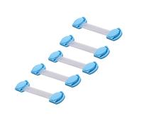 HAPINARY 5pcs Cabinet Strap Locks Boy Girl Locks for Safety Prevent Trapped Fingers Non-Toxic Easy to Use