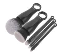 HAPINARY 5pcs Essence Makeup Brush Foundation Blush Powder Eye Blending Brush Travel Face Makeup for Women