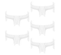 HAPINARY 5pcs Eyebrow Tattoo Templates with Plastic Stencil Rulers for Precise Shaping and Symmetry, Practical and Convenient to Store, for Professional Tattooing and Personal Beauty Use