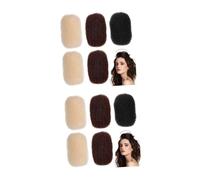 HAPINARY 5Pcs Hair Heighten Clamp Breathable Bump Pad Hair Clips for Women for Weddings Parties and Daily Use Comfortable and Safe Accessories