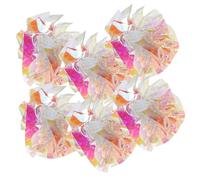 HAPINARY 5pcs Interactive Cat Plaything Crinkle Balls Lightweight Portable Pet for Indoor Cats Stimulate Hunting Instincts and Strengthen Bonding