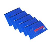 HAPINARY 5pcs Inventory Registration Form Bookkeeping Record Book Expense Book Finance Tracker Paper Blue