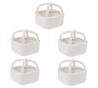 HAPINARY 5pcs Makeup Sponge Holders Set Beauty Sponge Case Detachable Stand for Easy Drying for Enthusiasts