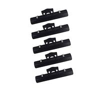 HAPINARY 5pcs Music Score Clamps Multi-use Document Holders for Musicians Smooth Edges for Piano Guitar Violin Scores and More