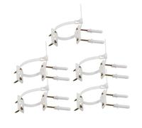 HAPINARY 5pcs Nylon Furniture Anchors Tip Straps Proofing Kit for Cabinets Dressers Wardrobes Secure Wall Anchors Protect and Pets from Falling