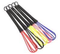 HAPINARY 5pcs Plastic Balloon Whisk Mini Hand Mixer for Hair Dye Egg Flour Mixing with Hook Handle Random Color Plastic Stirrer for Salon and Kitchen Use Random Color