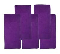 HAPINARY 5pcs Washable Guinea Pig Blanket Set Absorbent Pee Pads for Small Animals Purple 30x40cm for Guinea Pig Cages and Bedding