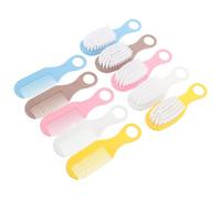 HAPINARY 5sets Care Set Bath Brush and Comb Set Soft Bristles Hairbrush Cradle Cap Treatment Newborn Scalp Massage Brush Boy Girl Grooming Supplies for Newborns and Boys and Girls