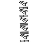 HAPINARY 5sets Empty Pen Box Fountain Pen Case Pencil Case Large Packing Display 5pcs*5