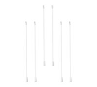 HAPINARY 6 Pcs Inches Vertical Blind Wand Plastic Curtain Pulling Rod Replacement for Broken Handles, Easy to Carry White Blind Rod Suitable for Home Window Treatment