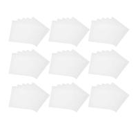 HAPINARY 60pcs Cm Square Laboratory Qualitative Filter Paper for Chemistry Lab Use, Fast Filtration and Chromatography Support, White Paper for Testing and Research