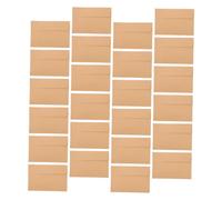 HAPINARY 60pcs Self Seal Kraft Paper Envelopes with Strong Adhesive Backing for Wedding Invitations Letters Document Security Elegant Design for Multievent Use