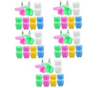 HAPINARY 60pcs Tooth Box Keepsake Organizer for Lost Teeth for Showers and Childhood Memories