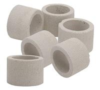 HAPINARY 6pcs Aquarium Plant Holder Ring Base for Fresh Salt Water Fixing Ring for Fish Tank