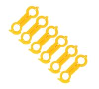 HAPINARY 6pcs Bird Foot Alignment Brace for Small Parrots Cockatiels Splay Leg Correction Rings Comfortable Fit for Pet Care and Breeding Foot Health Management