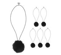HAPINARY 6pcs Cat Replacement Balls with Bell for Interactive Play Durable Cat Tree Scratching Post to Stimulate Curiosity