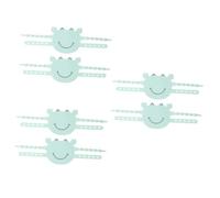 HAPINARY 6pcs Door Draft Stopper Boys and Girls Safe Door Closers Silent Slam Preventer Latch Cover for Bedroom Bathroom Boys and Girls