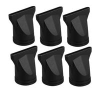 HAPINARY 6pcs Hair Dryer Nozzle Attachments Heat Resistant Concentrator for Salon and Home Use Plastic Blow Dryer Styling Tool with Focused Airflow for Faster Drying and Even Heat