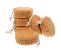 HAPINARY 6pcs Honeycomb Body Sponge for Bathing Soft Exfoliating Shower Scrubber Puff with Hanging Design for Men and Women Gentle Deep Cleansing Bath Sponges for All Body Areas