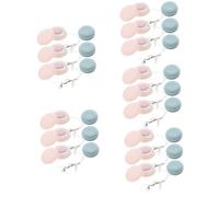 HAPINARY 6pcs Macaron Shape Lens Cleaning Wipes Portable Glasses Cleaner for Phones Laptops Screens Durable Cloth Design for Easy Use for Eyeglasses Electronic Devices