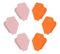 HAPINARY 6PCS Magnetic Sewing Seam Guide with Scale Polygonal Hem Ruler for Sewing Machines Magnetic Positioning Tool for Quilting Stitching and Accurate Seam Control