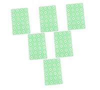 HAPINARY 6pcs Protective Rabbit Cage Mats Pet Foot Pads Plastic for Rabbit Enclosure Easy Drainage