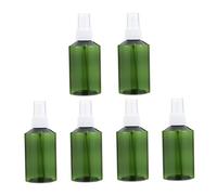 HAPINARY 6pcs Travel Spray Bottles Empty Refillable Plastic Bottles for Cosmetics Fine Mist Function for Personal Care The Go