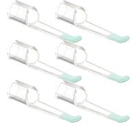 HAPINARY 6Pcs Visible Ear Spoon Replacement Tips 3.0-3.9Mm Silicone Earwax Remover Accessory for Adults Skin-Friendly Ear Cleaning Tool Compatible